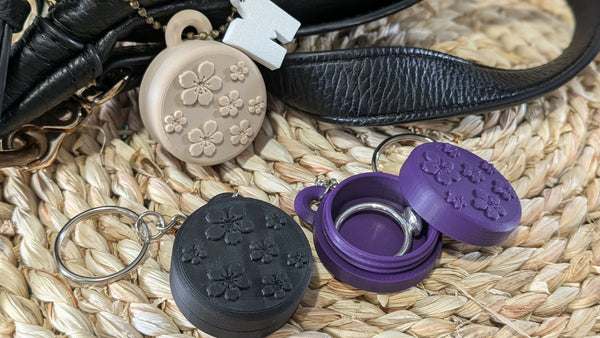 Portable Ring Holder - Biege