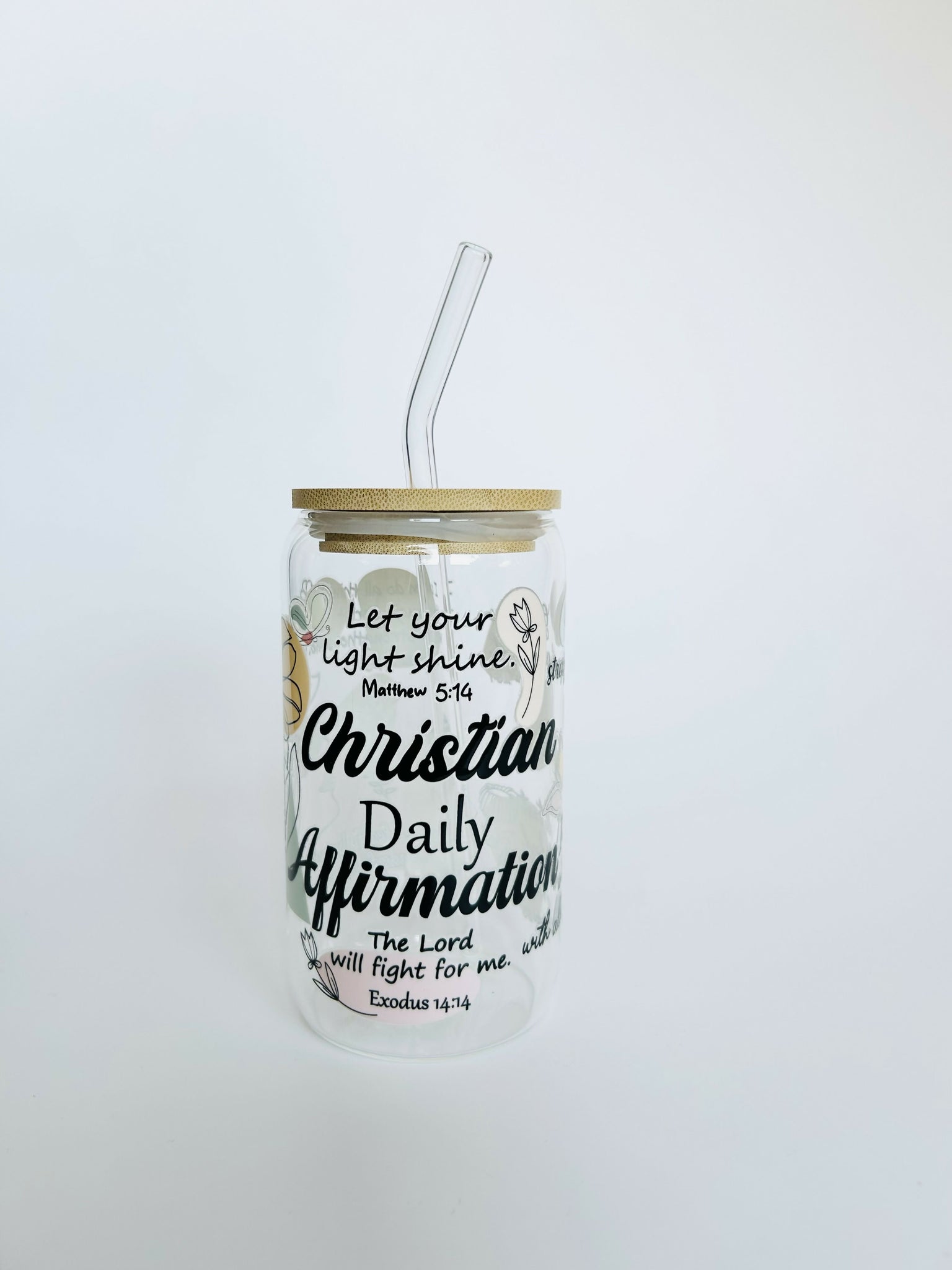 "Daily Christian Affirmation" Tumbler