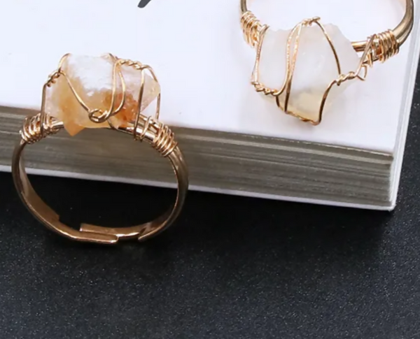Citrine ring