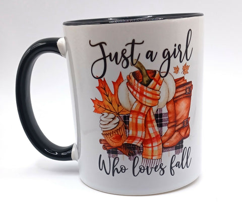 Just a Girl who loves Fall Mug