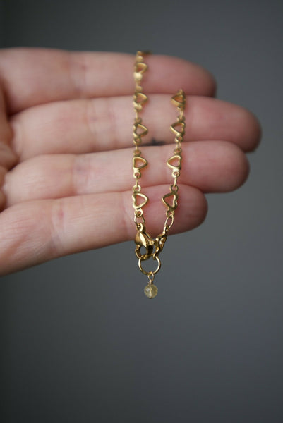 Open Heart Bracelet - Gold