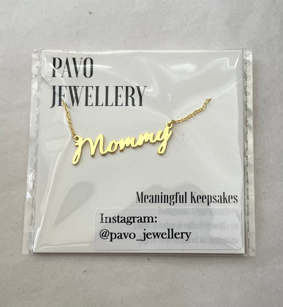 “Mommy” Necklace