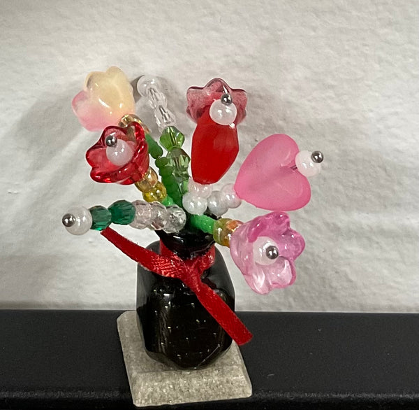 Mini Beaded Bouquet - Unique Town Boutique