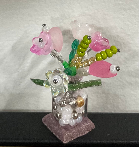 Mini Beaded Bouquet - Unique Town Boutique