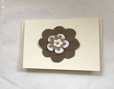 Layered Paper Flower - Blank