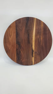 Round Canadian Walnut Board