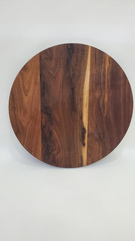 Round Canadian Walnut Board