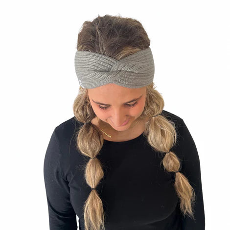 Faux Fur Knit Winter Headband