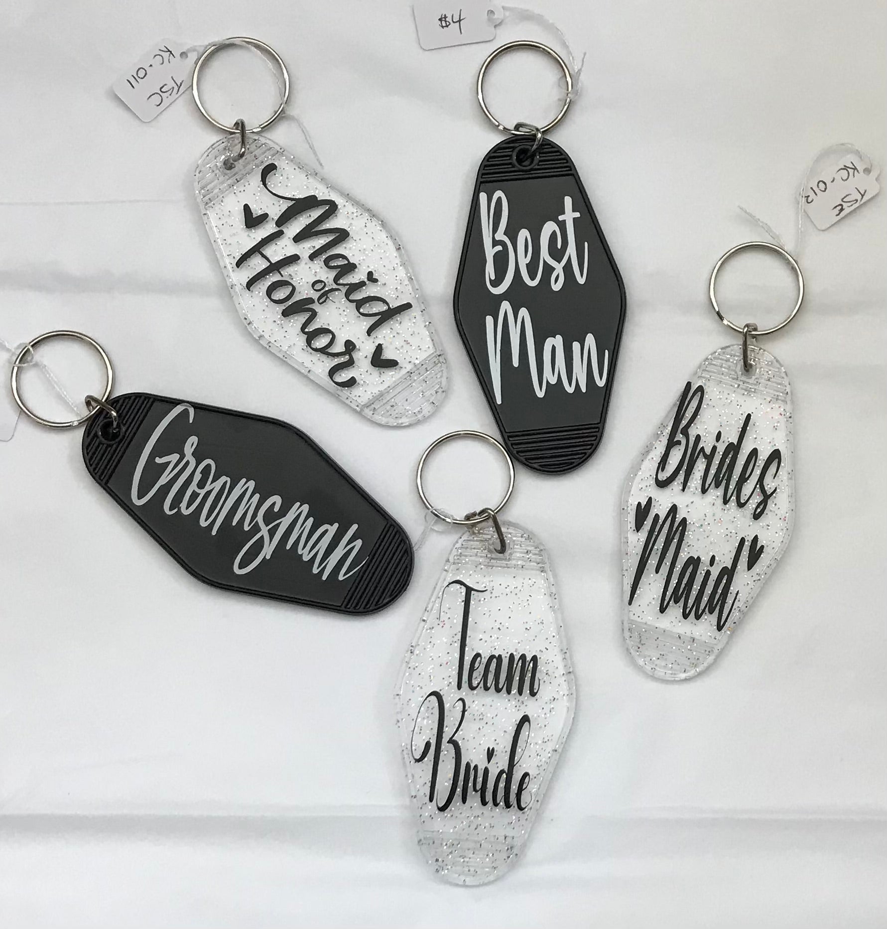 Team bride keychain