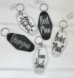 Team bride keychain