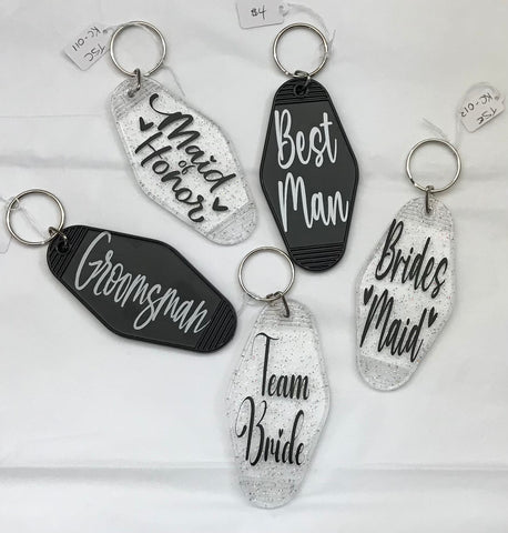 Bridesmaid keychain