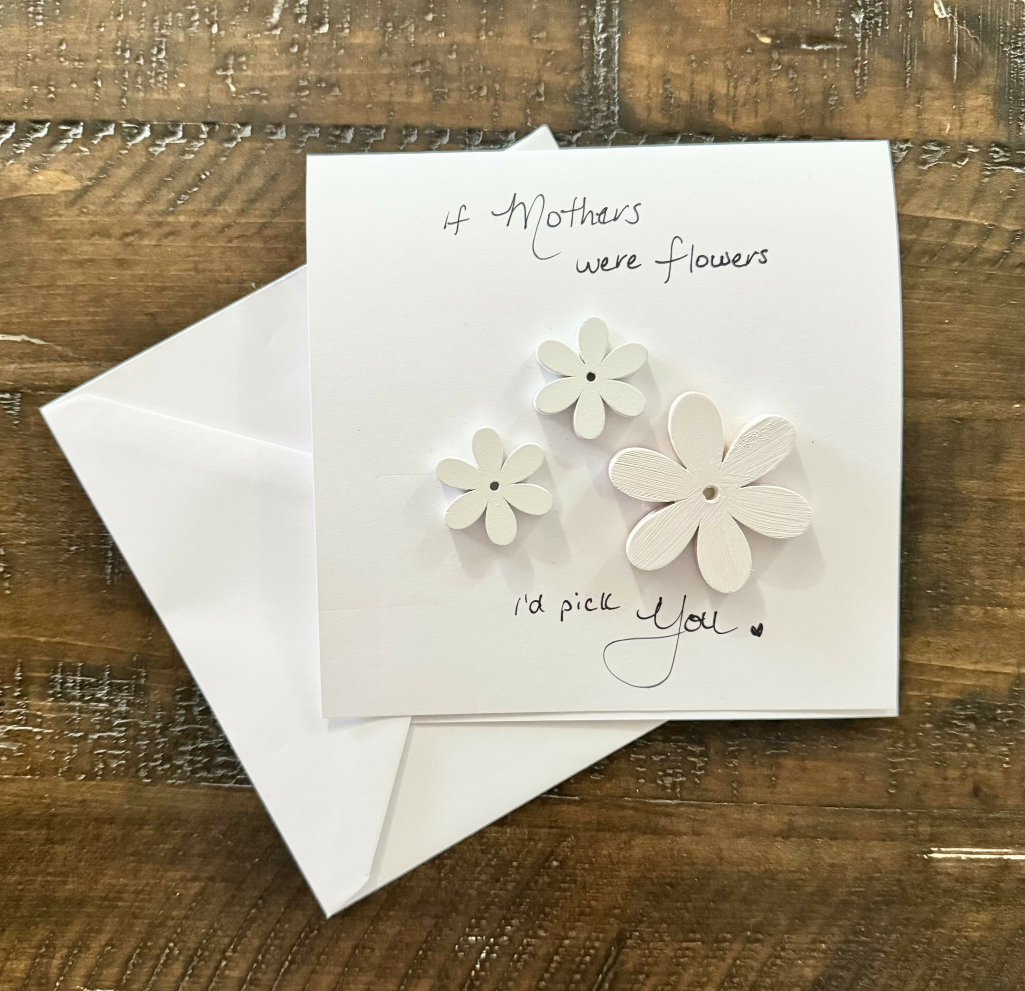 If Mothers were Flowers Card