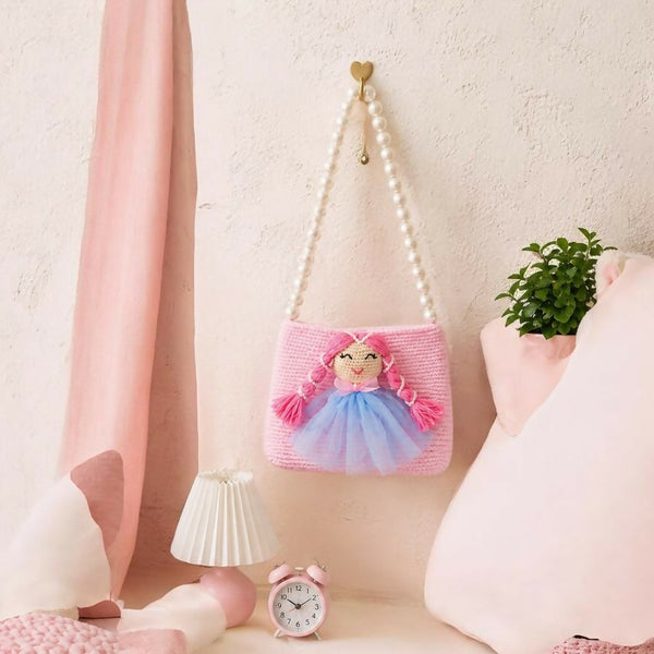 Yarn By Zee Crochet Princess Doll Purse