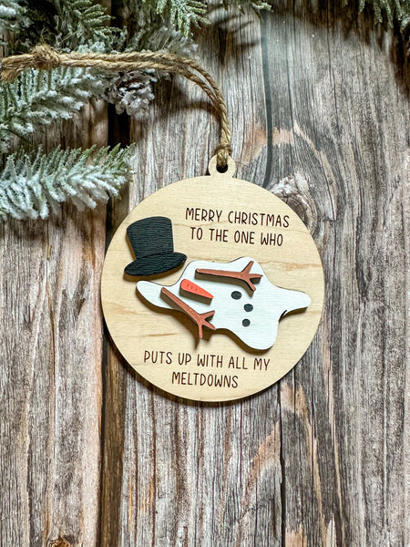 Meltdown Ornament