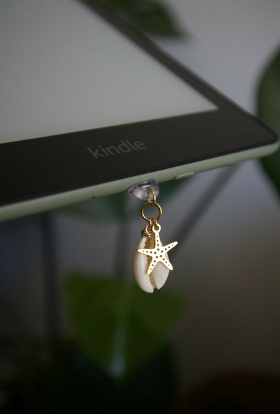 Cowrie & Starfish Kindle Charm