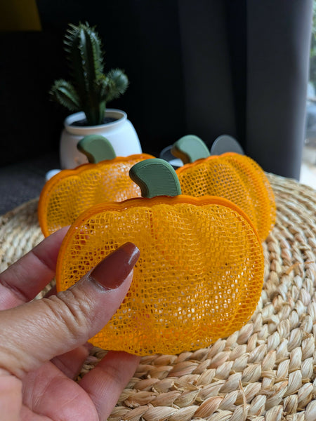 3D Printed Pumpkin Mesh Trinket Box