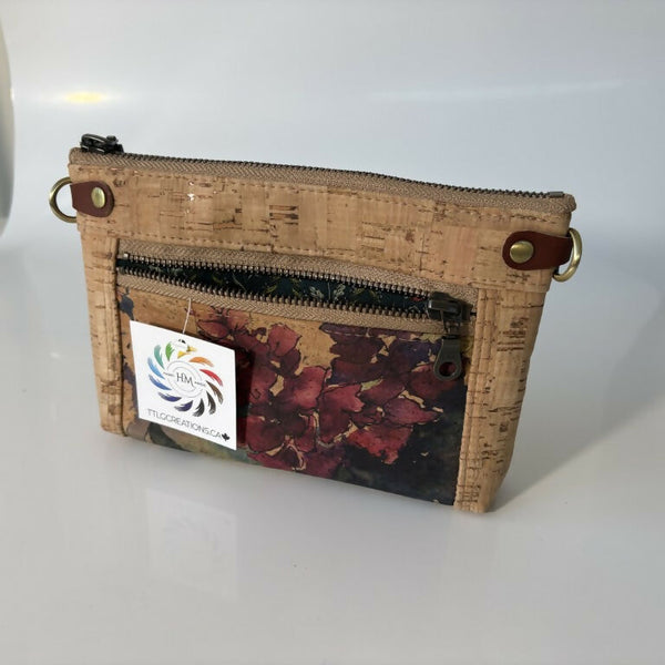 Devon Pouch Cork - Natural Wine Orchid