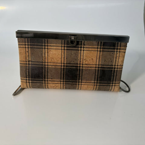 Diva Cork - Plaid / Br Gunmetal