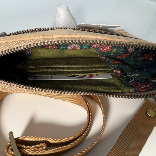 Devon Pouch Cork - Natural Wine Orchid