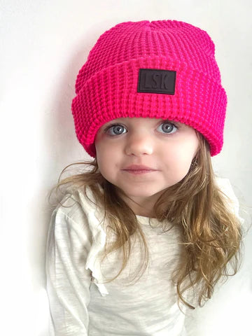 Kids Waffle Toque