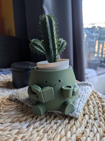 Book & Brew Planter