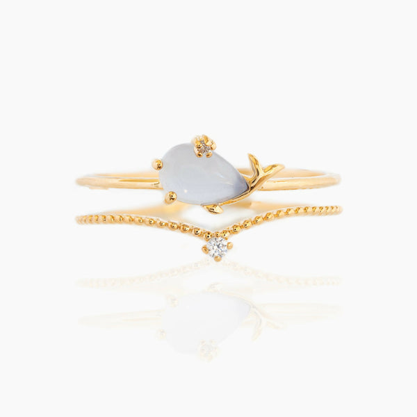 Opal Whisper Ring
