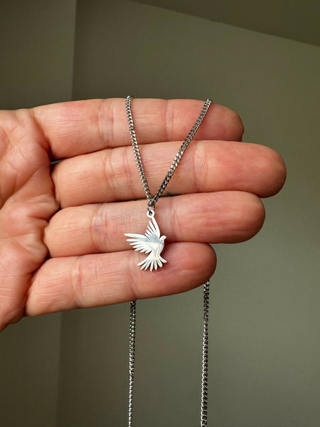 Silver Breath Of Heaven Necklace