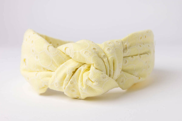 Yellow Knot Headband For Women - Unique Town Boutique