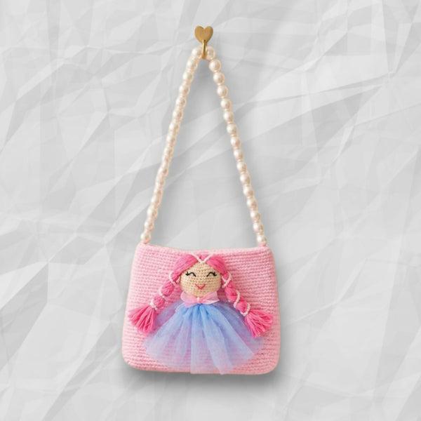 Yarn By Zee Crochet Princess Doll Purse