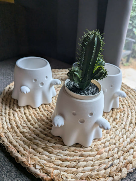 Boo-tiful Ghost Planter