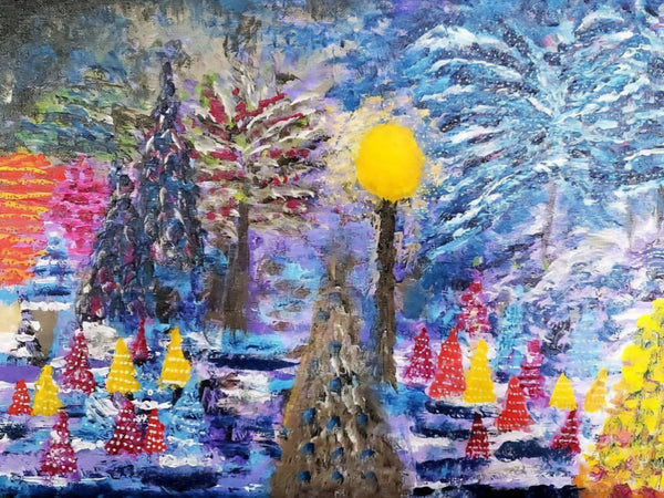 Winterland Art Postcard (4x6)