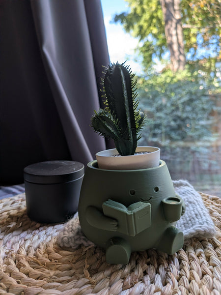 Book & Brew Planter