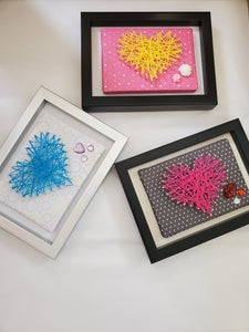 Valentines string art