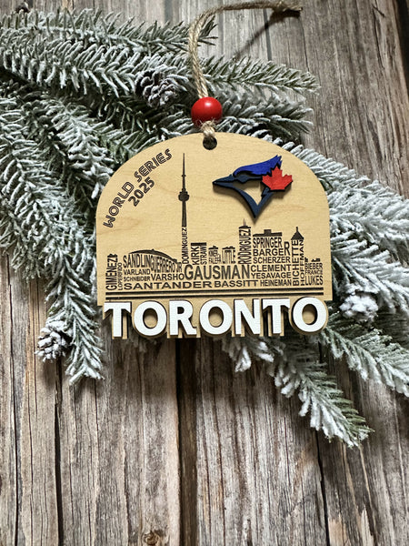 Blue Jays 2025 World Series Ornament – Limited Edition