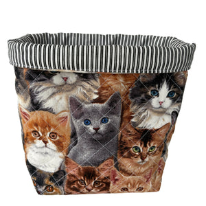 Reversible Fabric Bin