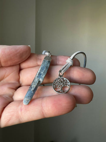 Kyanite & Tree Of Life Bookmark