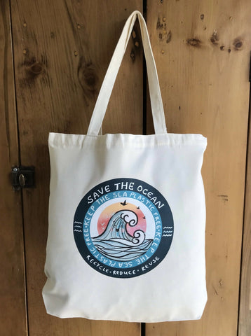 Ocean Preservation Tote Bag