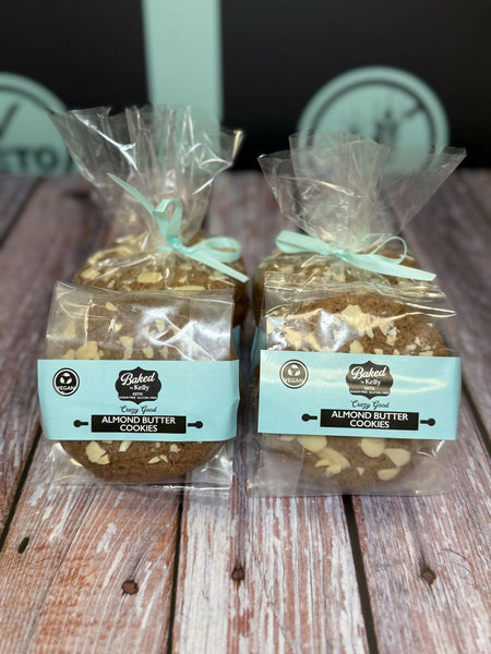 Baked By Kelly Almond Butter Cookies 2pk