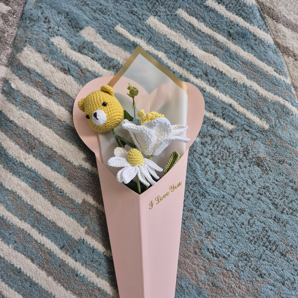 Yarn By Zee - Crochet Flower Bouquet