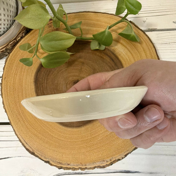 Water colour floral ring dish
