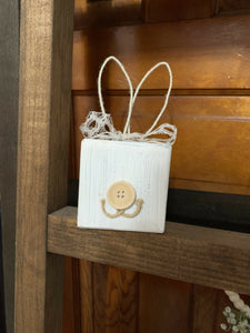 Wood Block Bunny (large)