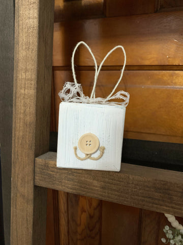 Wood Block Bunny (large)