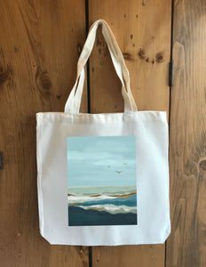 Waves Tote Bag