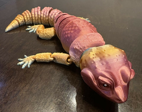 3D Printed Leopard Gecko