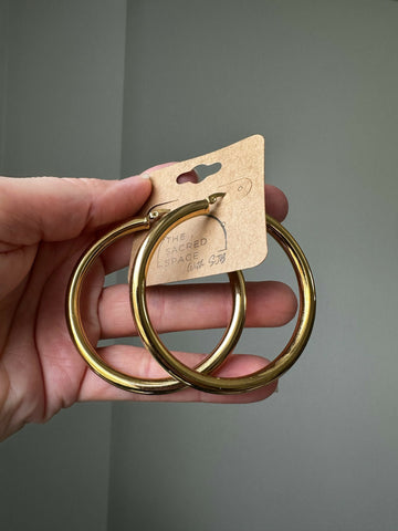 Extra Large Chunky Hoops