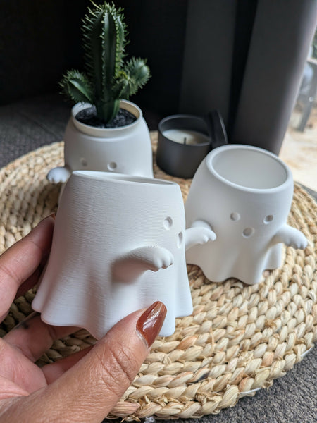 Boo-tiful Ghost Planter