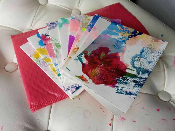 Handmade Greeting Cards (Blank, Pack of 2)