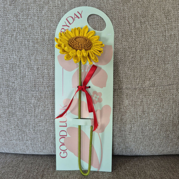 Yarn By Zee -Crochet Flower (Single Stem)