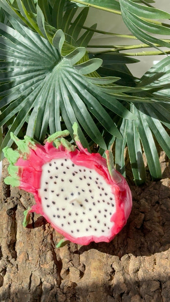 Dragon Fruit Shaped Candle