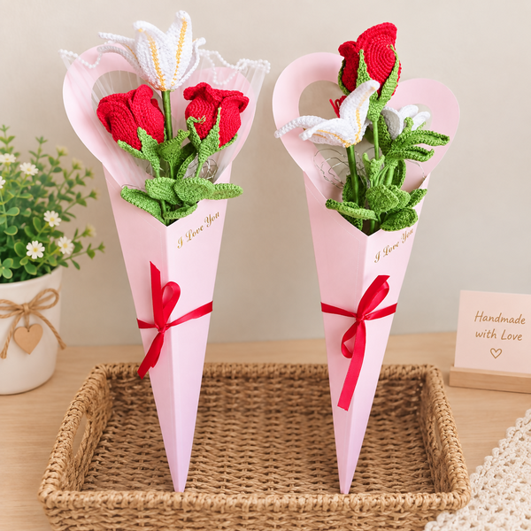 Yarn By Zee - Crochet Flower Bouquet